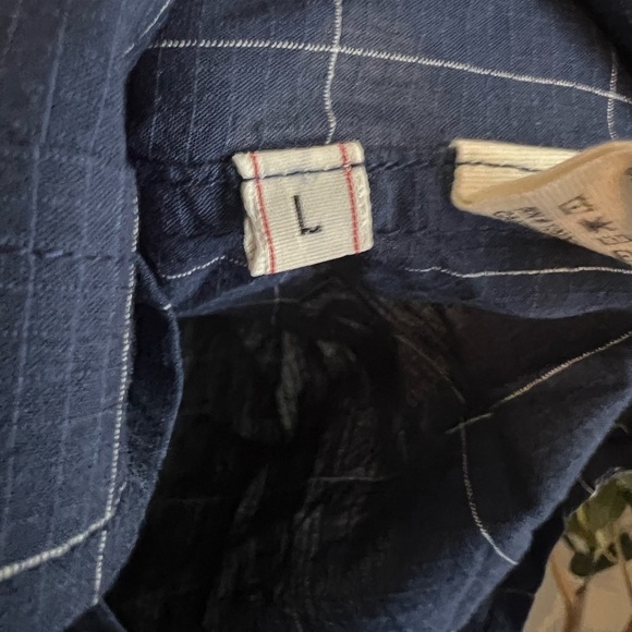 Baldwin Kansas City Navy Blue Button Down Collared Shirt - Picture 3 of 6